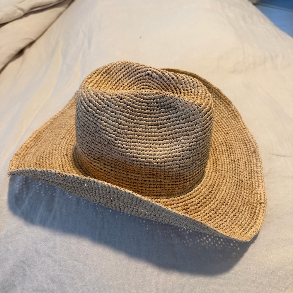 NEVER WORN | Monday Swimwear EXUMA HAT - STRAW